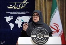 الحکومة الإیرانیة: الهجمات الإسرائیلیة أسفرت عن استشهاد 45 امرأة وطفلًا وأصابت 75 آخرین
