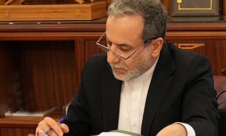 عراقجي: هدف نتنياهو من العدوان على ايران عرقلة المفاوضات مع واشنطن