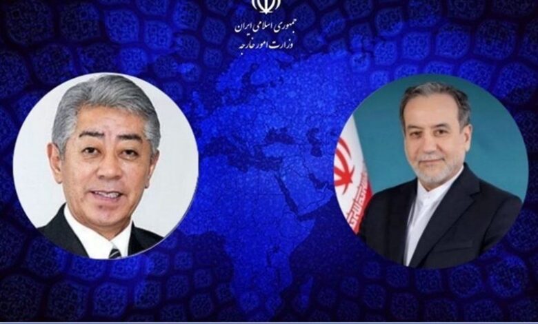 مباحثات هاتفیة بین وزیری خارجیة الیابان وإیران