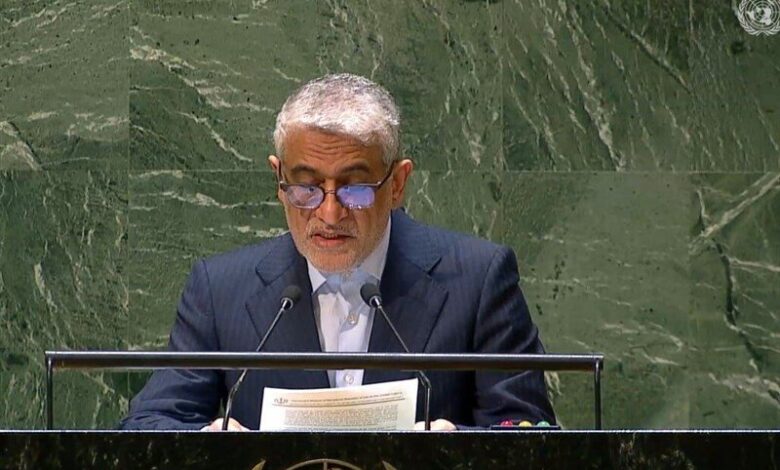 مندوب ايران في الامم المتحدة: ما تفعله "إسرائيل" جريمة حرب