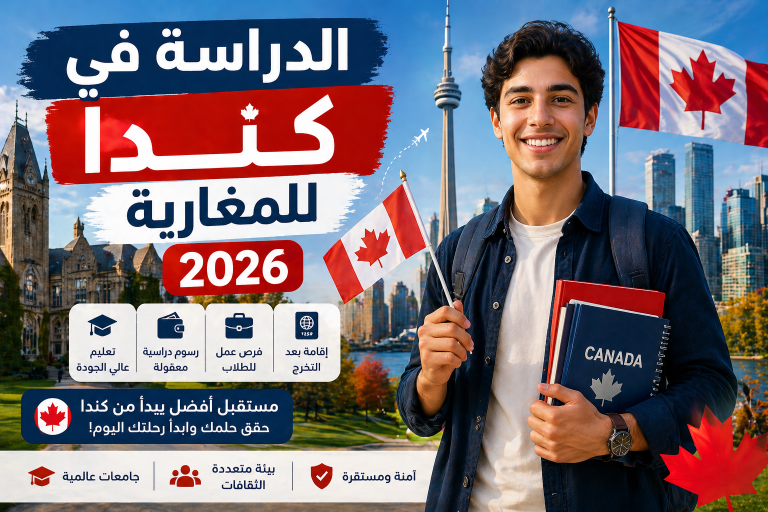 الدراسة في كندا للمغاربة 2026