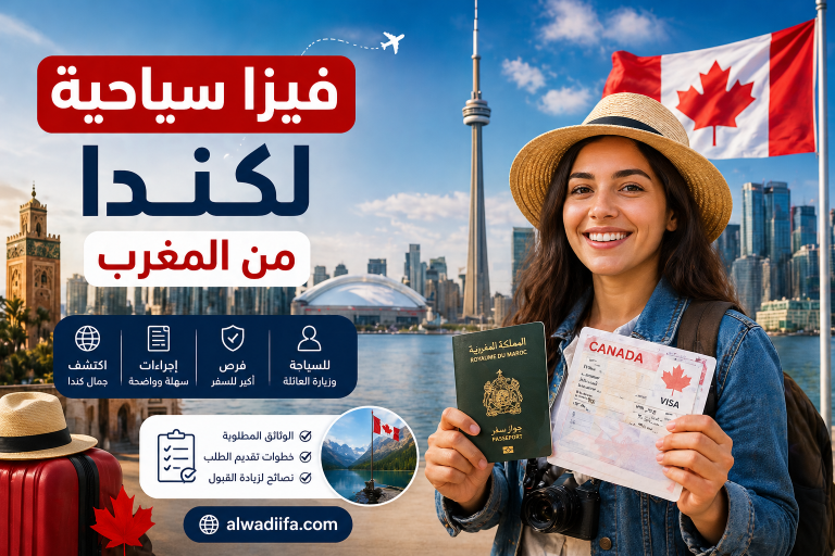 فيزا سياحية لكندا من المغرب